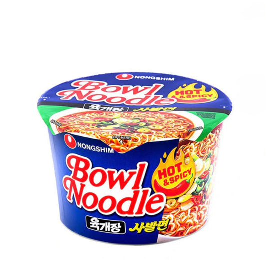 Nongshim bowl noodle hot & spicy 12 x 100g