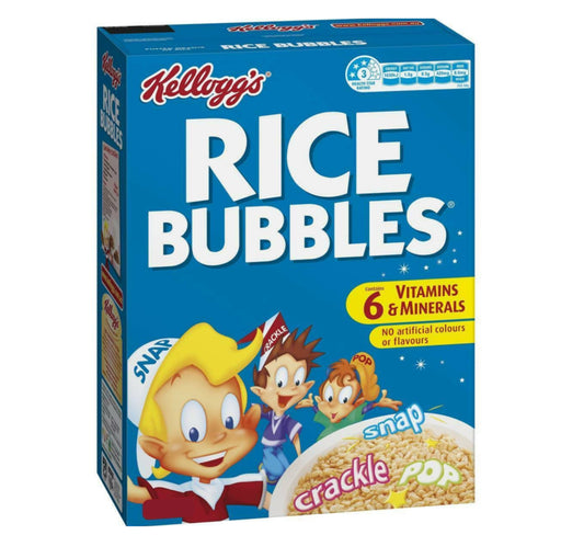 kelloggs rice bubbles 1.1kg