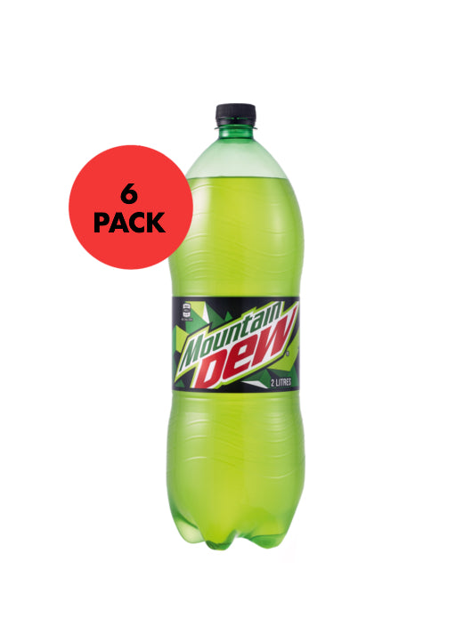 Mountain dew 6 x 2L