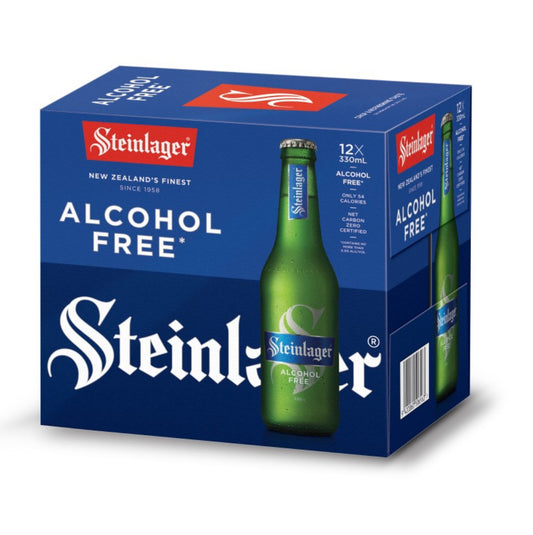 Steinlager alcohol free lager 12 x 330ml