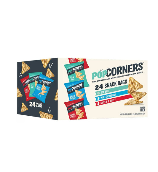 popcorners variety box 24 x 28g