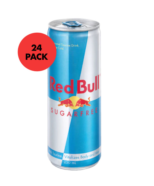 Red bull sugar free energy drink 24 x 250ml