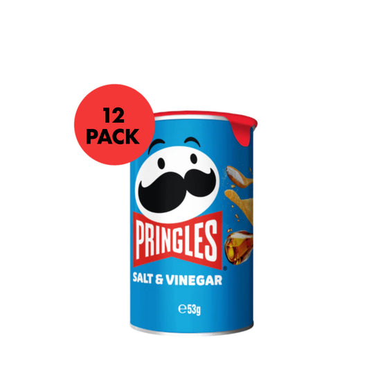 Pringles Salt & vinegar 12 x 53g