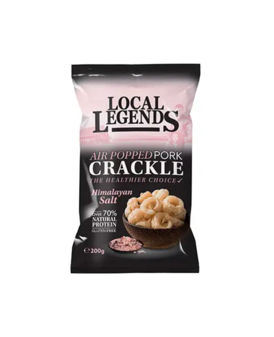 Local legends Air popped pork crackle 200g