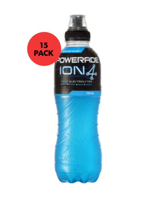 Powerade mountain blast 15 x 750ml