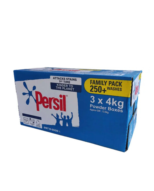 Persil sensitive laundry powder 3 x 4kg