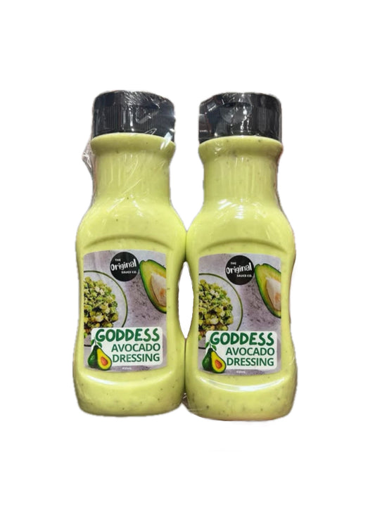 The original sauce Co. Avocado dressing 2 x 450ml