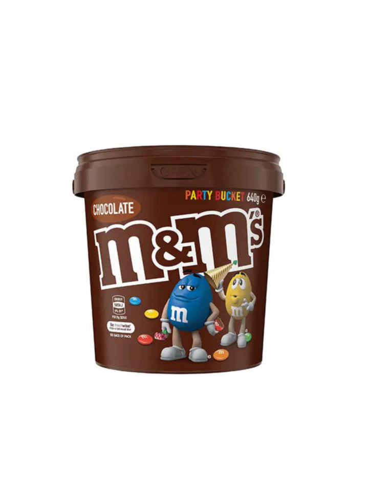 M&Ms milk chocolate bucket 640g