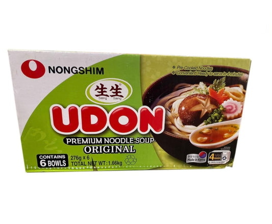 Nongshim udon noodle bowl 6 x 276g