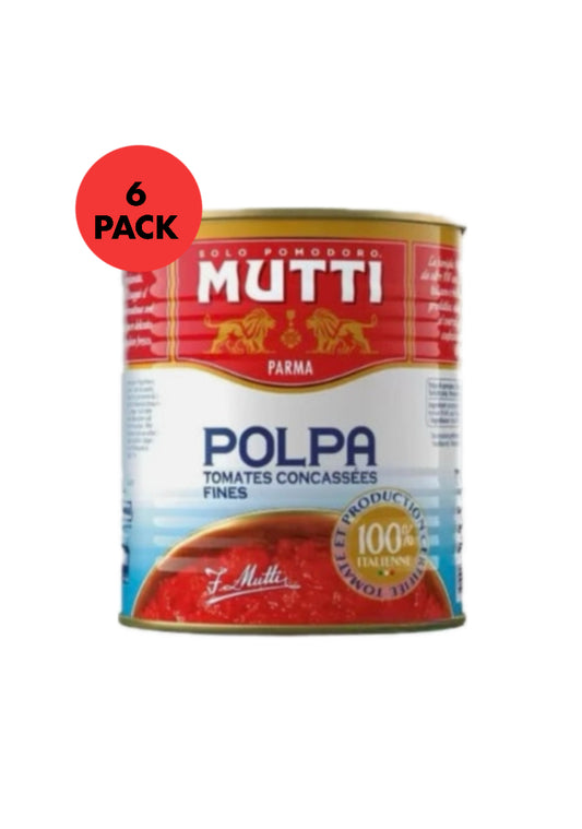 Mutti polpa finely chopped 6x790g