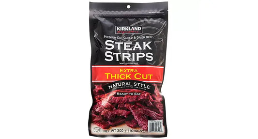 Kirkland signature beef steak strips 300g