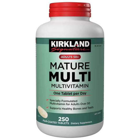Kirkland signature mature multivitamin 250 tablets