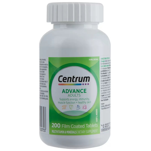 Centrum advance multivitamin 200 tablets