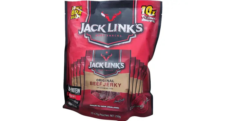 Jack links original beef jerky multipack 10 x 25g