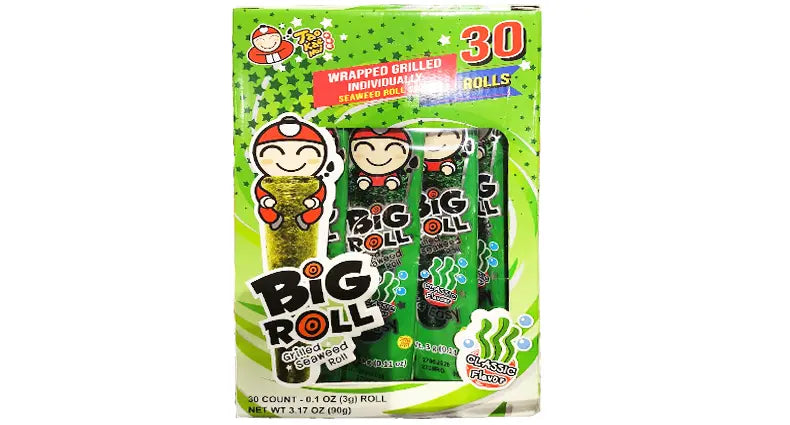 Tae kae noi Big roll seaweed rolls 30 x 3g