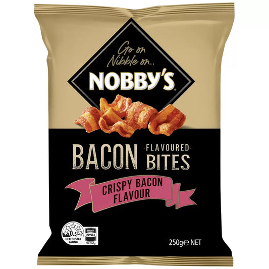 Nobbys bacon bites 250g