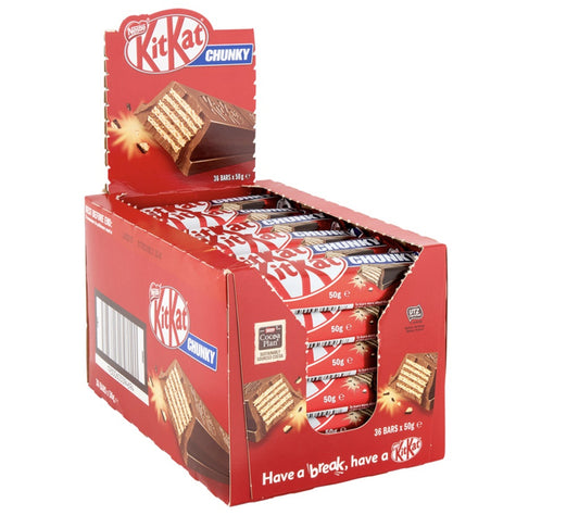 Nestle kitkat chunky 36 x 48g