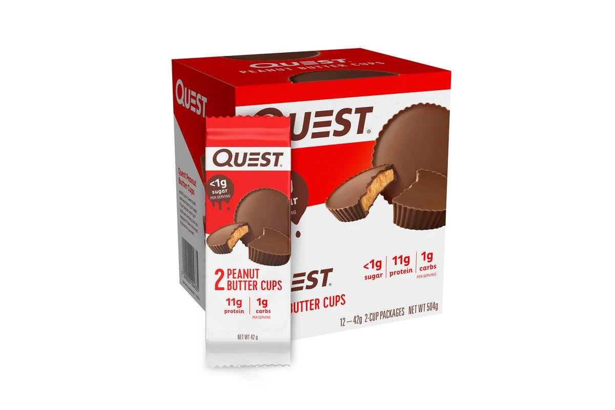 Quest peanut butter cups 12 x 42g