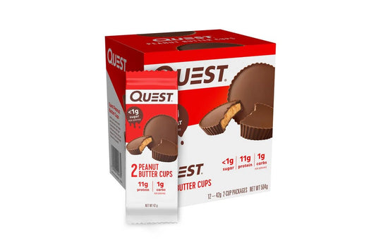 Quest peanut butter cups 12 x 42g