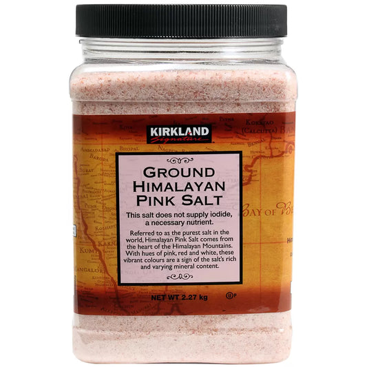 Kirkland signature Himalayan pink salt 2.27kg