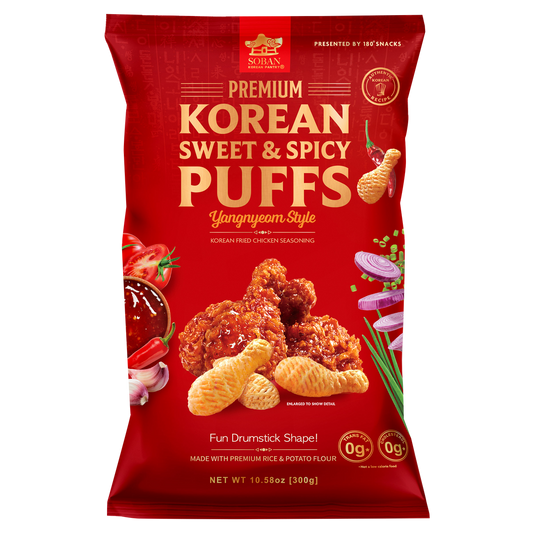 Soban Korean sweet & spicy puff 300g