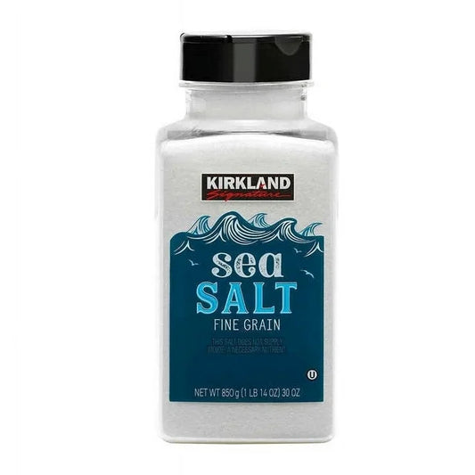 Kirkland signature pure sea salt 850g