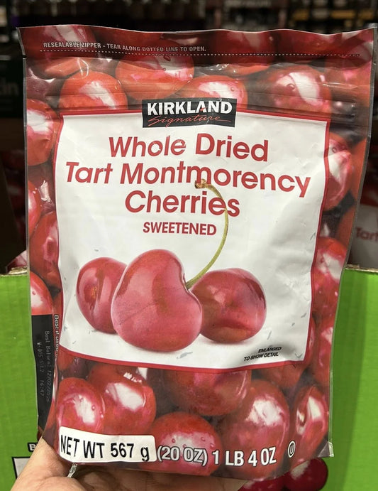Kirkland signature dried cherries 567g