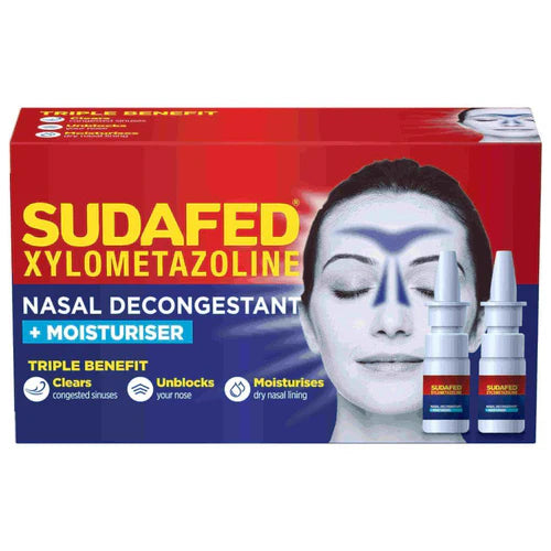 Sudafed xylo nasal decongestant 2 x 20ml