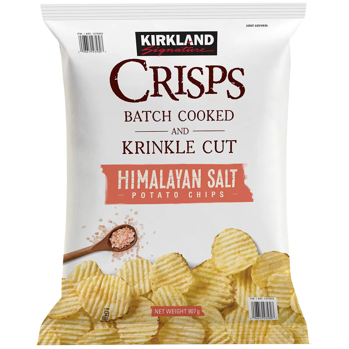 Kirkland signature krinkle cut crisps 907g