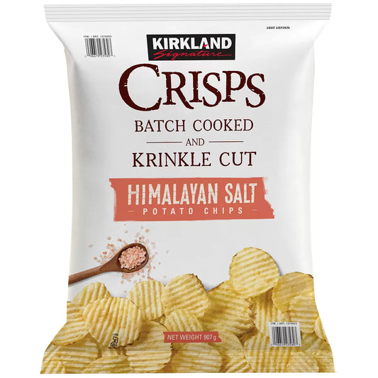 Kirkland signature krinkle cut crisps 907g