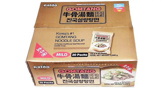 Paldo gomtang noodle 20x102g