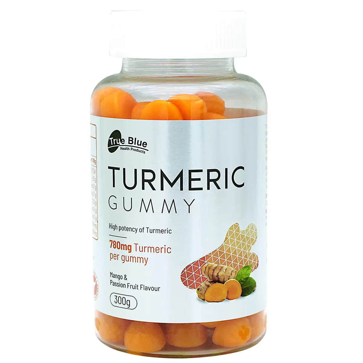 True Blue turmeric gummy 100 gummies
