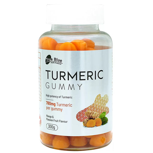 True Blue turmeric gummy 100 gummies
