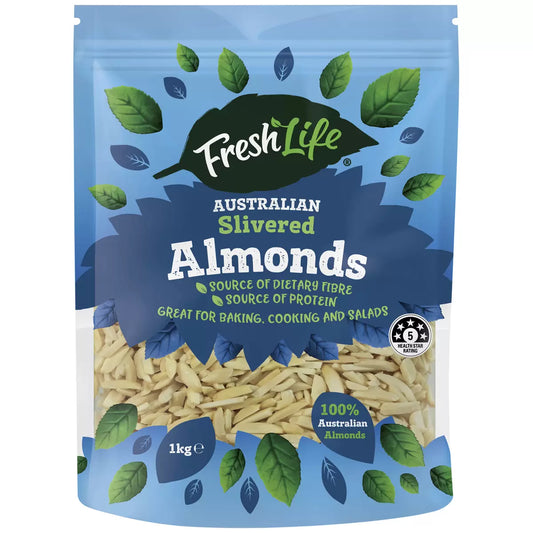 Fresh life slivered almonds 1kg