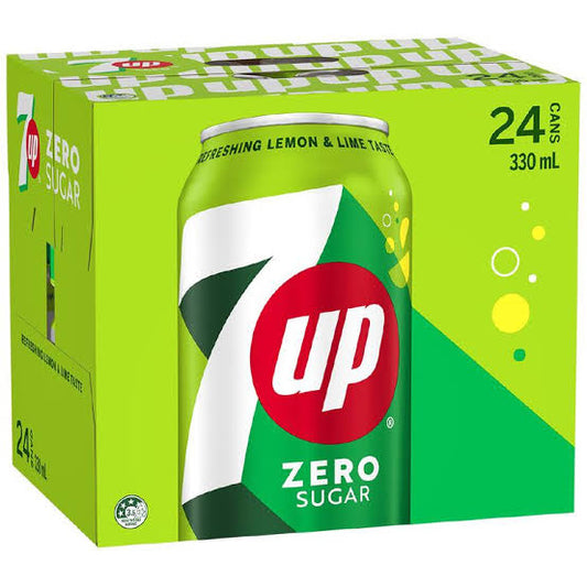 7up zero sugar 24 x 330ml