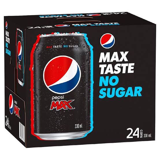 Pepsi max 24 x 330ml