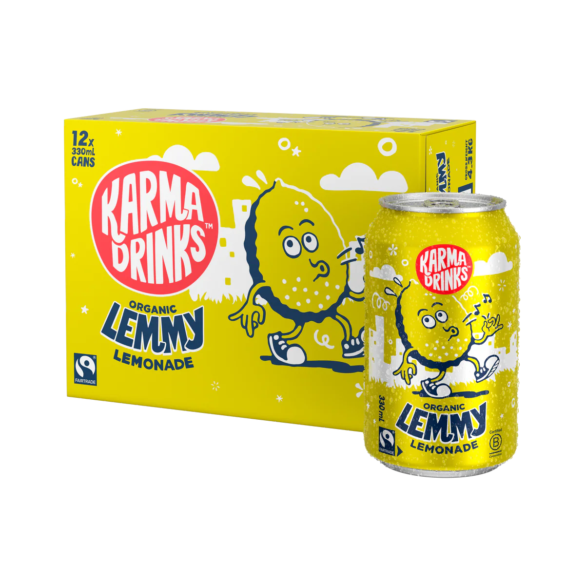 Karma drinks lemmy lemonade 12 x 330ml