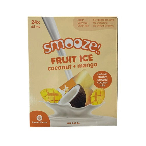 Smooze fruit ice - Coconut & mango 24 x 65ml