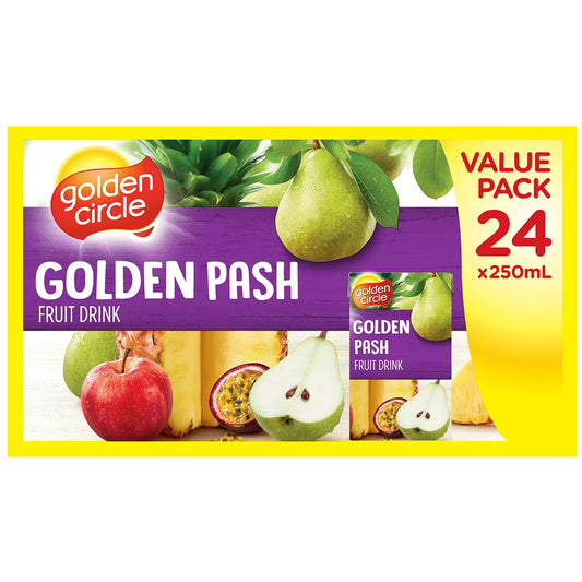 Golden circle pash fruit drink 24 x 250ml