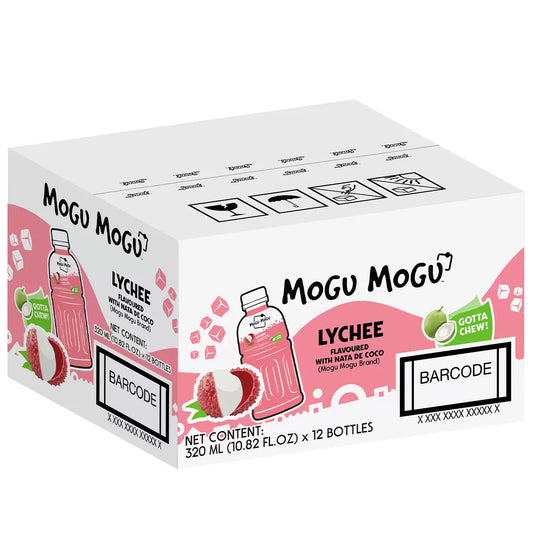 Mogu mogu lychee 12 x 320ml