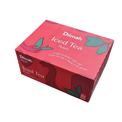 Dilmah peach iced tea 12 x 330ml