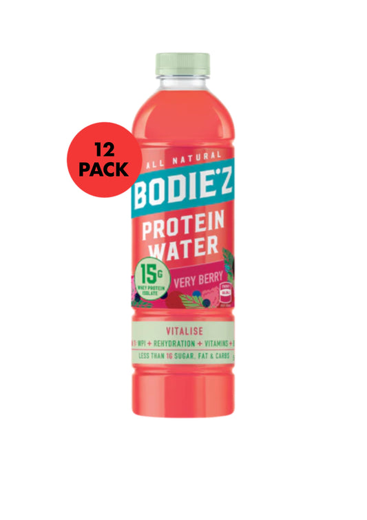 Bodie'z protein water 15g 12 x 500g