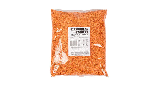 Cooks & ko red lentils 4kg