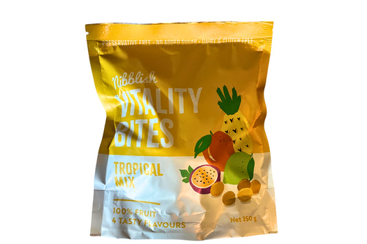Nibblish tropical vitality bites 350g