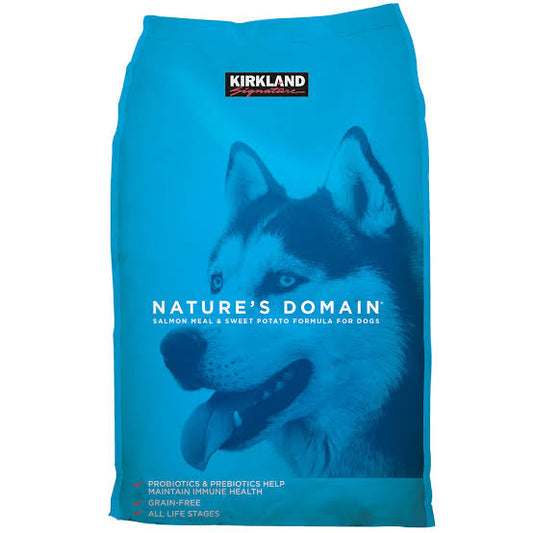 Natures domain dog food salmon meal 15.87kg
