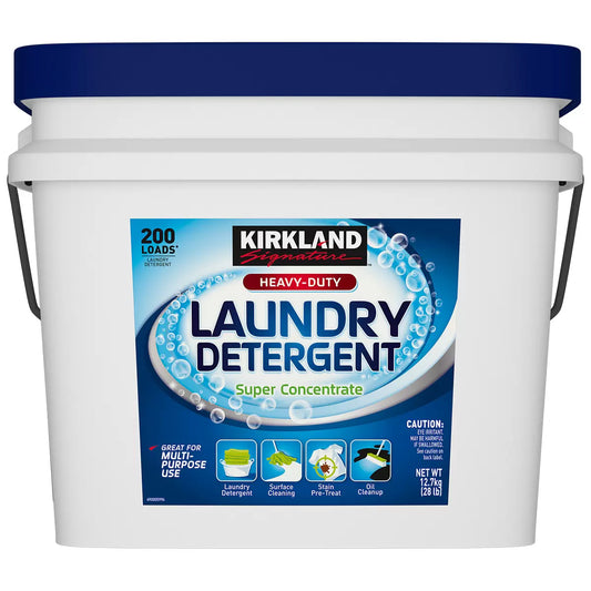 Kirkland signature laundry powder top loader 12.7kg