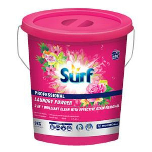 Surf professional laundry powder rose fresh front/top 9kg