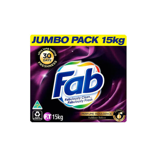 Fab laundry powder sublime 15kg