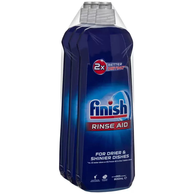 Finish rinse aid 3 x 800ml