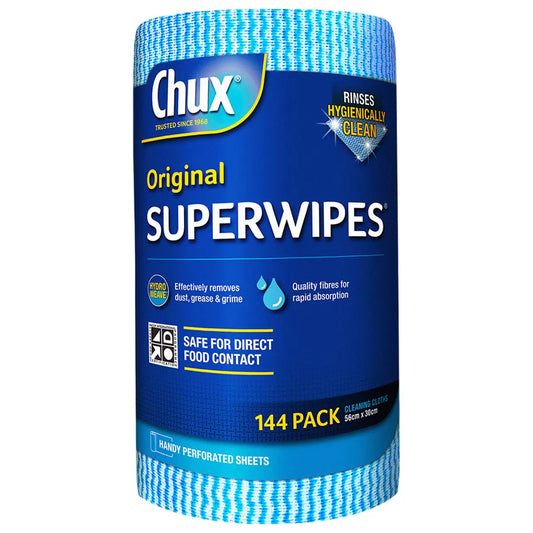 Chux original super wipes 144 sheet roll